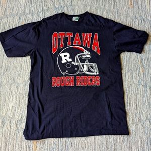 Rare vintage Ottawa Rough Riders t-shirt
